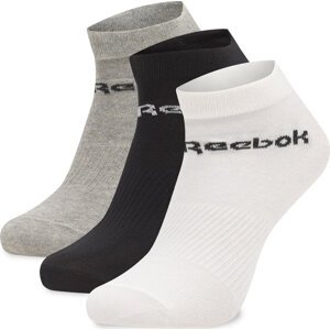 Sada 6 párů dámských nízkých ponožek Reebok Act Core Inside Sock GH8165 Bílá