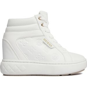 Sneakersy Guess Roxana FL8ROX LEA12 WHITE