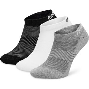 Sada 3 párů nízkých ponožek unisex Reebok R0356-SS24 (3-pack) Barevná