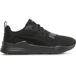 Sneakersy Puma Wired Run Pure Jr 390847 01 Black/Puma Black/Shadow Gray