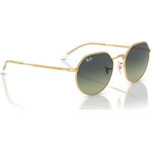 Sluneční brýle Ray-Ban Jack 0RB3565 001/BH Gold/Green