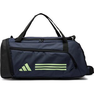 Taška adidas Essentials 3-Stripes Duffel Bag IR9821 Tmavomodrá