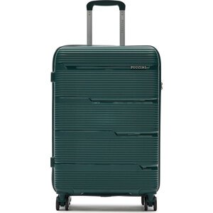 Střední kufr Puccini PP023B Zelená