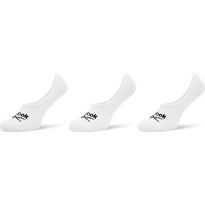 Sada 3 párů kotníkových ponožek unisex Reebok R0351-SS24 (3-pack) Bílá