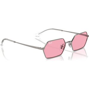 Sluneční brýle Ray-Ban Yevi Bio Based 0RB3728 004/84 Gunmetal/Pink
