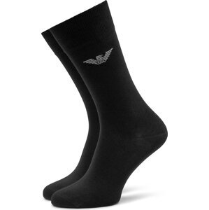 Pánské klasické ponožky Emporio Armani 302512 4R512 00020 Nero