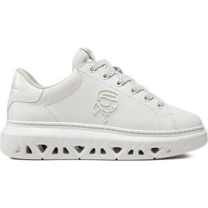 Sneakersy KARL LAGERFELD KL64530N White Lthr 011