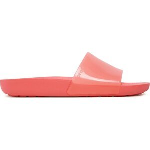 Nazouváky Crocs Crocs Splash Glossy Slide W 208538 Neon Watermelon 6VT