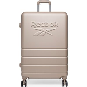 Velký tvrdý kufr Reebok RBK-WAL-011-CCC-L Béžová