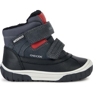 Kotníková obuv Geox B Omar Boy Wpf B162DB 022FU C0047 S Šedá