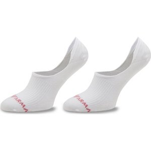 Sada 2 párů dámských ponožek Emporio Armani 292312 4R229 00010 Bianco