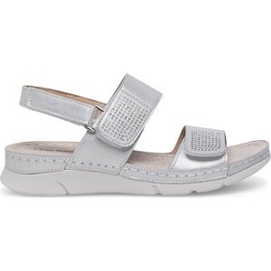 Sandály Clara Barson WS040801-01 Stříbrná