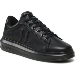 Sneakersy KARL LAGERFELD KL52515A Black Lthr / Mono