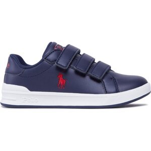 Sneakersy Polo Ralph Lauren RF104276 NAVY SMOOTH W/ RED PP