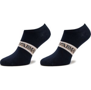 Sada 2 párů pánských ponožek Emporio Armani 307228 4R315 00135 Marine