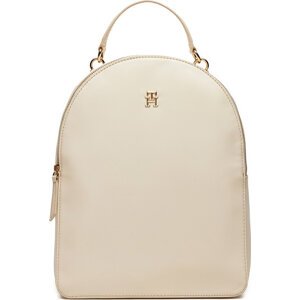 Batoh Tommy Hilfiger Th Refined Backpack AW0AW15722 Écru
