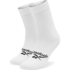 Pánské klasické ponožky Reebok Act Fo Mid Crew Sock GI0075 Bílá