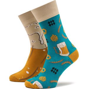 Klasické ponožky Unisex Funny Socks Beer SM1/11 Barevná