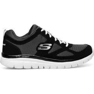 Sneakersy Skechers BURNS AGOURA 52635 BKW Černá