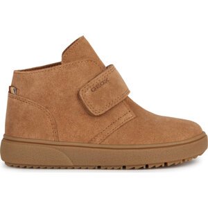 Kotníková obuv Geox J Theleven Boy J36LDC 00022 C5102 D Caramel