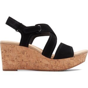 Sandály Clarks Rose Way 26171321 Black Sde