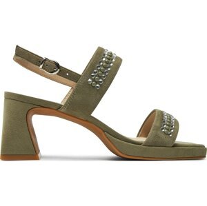 Sandály Caprice 9-28315-42 Olive Suede 703