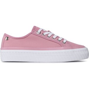 Tenisky Tommy Hilfiger Platform Vulcanized Sneaker FW0FW07156 Soothing Pink TQS