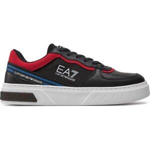 Sneakersy EA7 Emporio Armani X8X173 XK374 T654 Blk+Wht+Sal+Balt+Gri