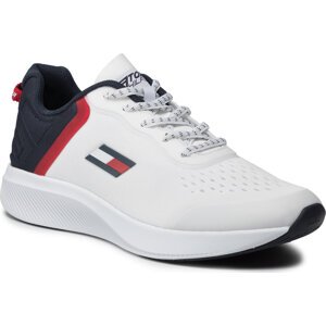 Sneakersy Tommy Hilfiger Ts Pro Racer 1 FD0FD00029 White YBR