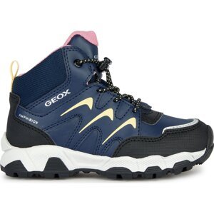 Kotníková obuv Geox J Magnetar G. B Abx J264LB 054FU CF42M S Tmavomodrá