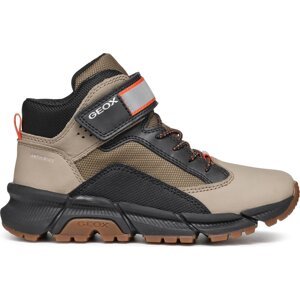 Kotníková obuv Geox J Flexyper Plus Boy J36LCF 032ME C0053 M Béžová