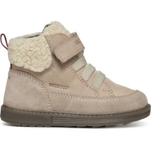 Kotníková obuv Geox B Hynde Boy Wpf B362HC 03222 C5004 S Béžová