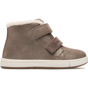 Kotníková obuv Geox B Trottola Girl Wpf B364ZA 07722 C9006 S Šedá