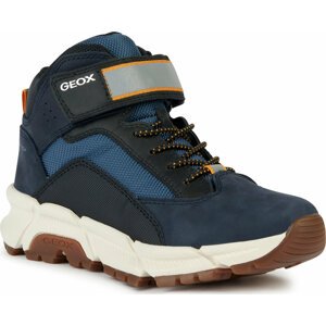Kotníková obuv Geox J Flexyper Plus Boy J36LCF 032ME C0657 M Navy/Yellow