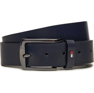 Pánský pásek Tommy Hilfiger Denton AM0AM12930 Tmavomodrá