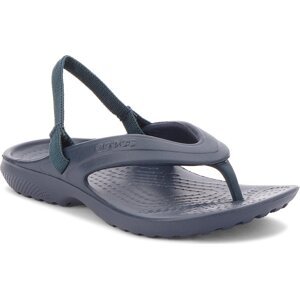 Sandály Crocs Classic Flip K 202871 Tmavomodrá