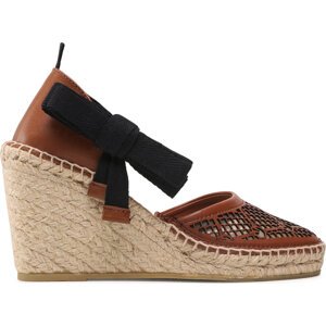 Espadrilky Pinko Patty Sandalo PE 22 BLKS1 1H211A Y86A Hnědá