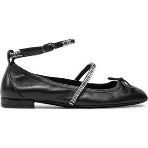 Baleríny Stuart Weitzman Stefannie Balet Flat SI443 Černá