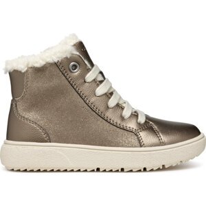 Kotníková obuv Geox J Theleven Girl B Ab J46HTA 077BC C9006 D Šedá