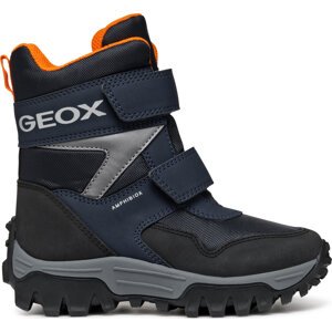 Sněhule Geox J Himalaya Boy B Abx J46FRE 0FU50 C4002 M Tmavomodrá
