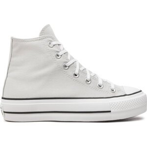 Plátěnky Converse Chuck Taylor All Star Lift Platform A08287C Šedá