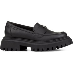 Polobotky Geox J Maquinnens Girl J46M6E 000BC C9999 M Černá