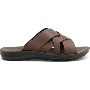 Nazouváky Lanetti MSS20505-02 Hnědá