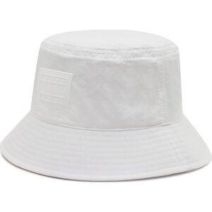 Klobouk Tommy Jeans Bucket Spring AW0AW10891 Bílá