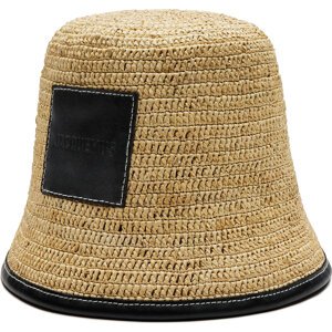 Klobouk JACQUEMUS Cappello 245AC642 Béžová