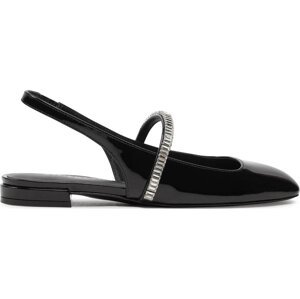 Sandály Stuart Weitzman Stefanie Slngback Fl SI438 Černá