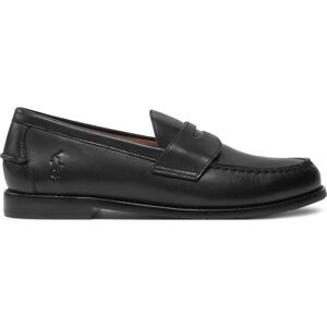 Mokasíny Polo Ralph Lauren Alston 803932221002 Černá