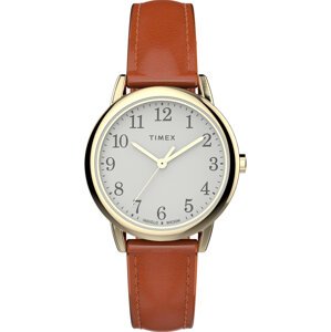 Hodinky Timex Easy Reader Classic TW2W32600 Hnědá