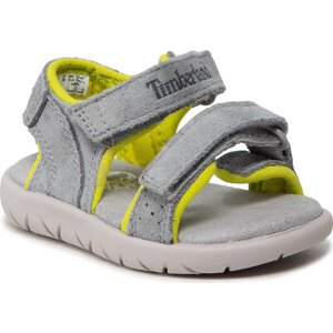 Sandály Timberland Nubble L/F2 Strp Sandal Basic TB0A2K9A0501 Šedá