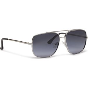 Sluneční brýle Guess GF0207 10B Stříbrná